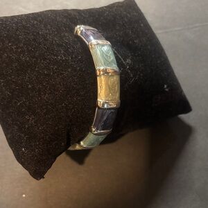 Multicolor Silver-Tone Bracelet